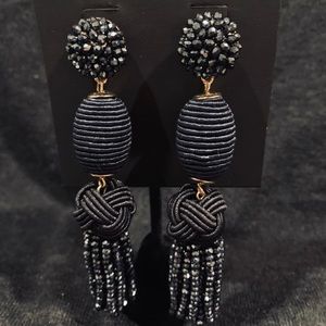 BaubleBar Jewelry - BaubleBar Blue Beaded Drop Earrings BaubleBar Jewelry - BaubleBar Blue Beaded Drop Earrings